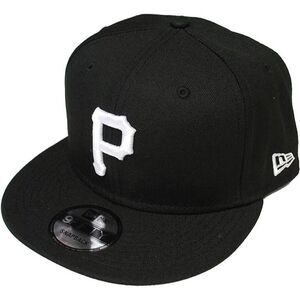 New Era 9Fifty MLB Pittsburgh Pirates Snapback Cap - Adjustable - Black & White